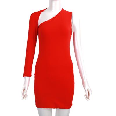 China Anti-Static Women's Casual Dress Summer Sheath Long Sexy Tight Mini Party Girls Dress for sale