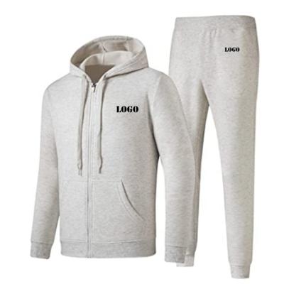 China QUICK DRY Long Sleeve 2 Piece Zipper Up Casual Wear Jogging Sweatsuits Running Workout Tracksuits Mens Hoodies for sale