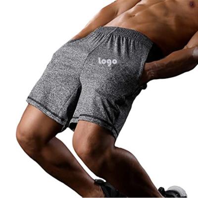 China High Quality Custom Made Cotton Anti-Wrinkle Men's Athletic Gym Shorts Summer Mens Shorts Running Stretch Sports Workout Bodybuilding for sale