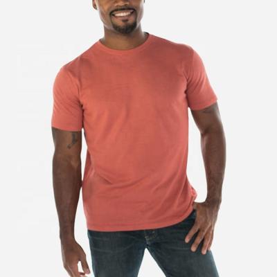 China QUICK DRY Custom Made Shirt Mens Round Neck Plain Short Sleeve Plain T-Shirts For Men for sale