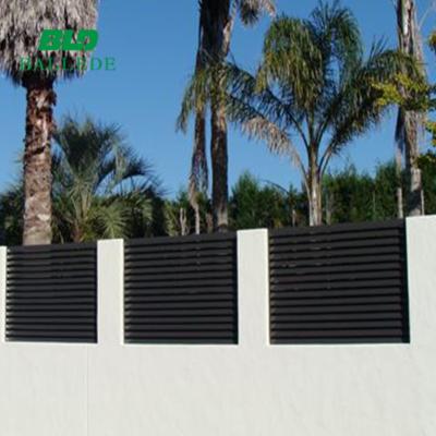 China ECO FRIENDLY Cast Aluminum Metal Privacy Fences Decoration for sale