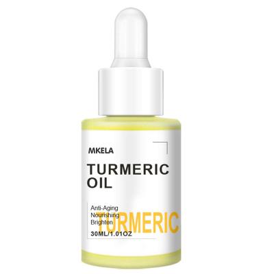 China OEM/ODM Private Label Turmeric Vegan Brightening Serum Face Natural Anti Aging Anti Aging Skin Care Whitening Jojoba Oil Serum for sale