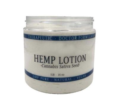 China Therapeutic Moisturizer Pain Relief Hemp Cream Lotion with CBD Oil for sale