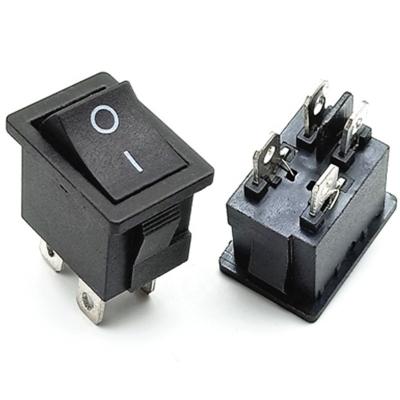 China Electrical equipment t120/55 kcd1-104 15x21mm snap in 4pin mini ON/OFF rocker switch for sale