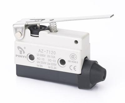 China 10A 250V AC Electric Lever Industrial Micro Switch AZ7120 for sale