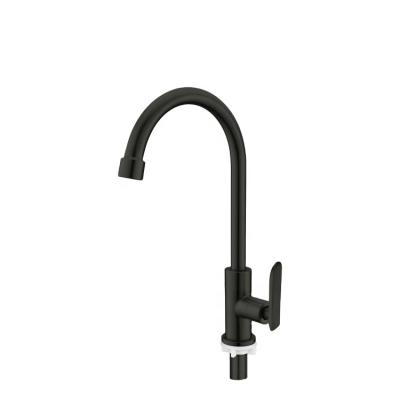 China Wholesale Modern Kitchen Sink Faucet Taps 304 Stainless Steel Cold Water Kitchen Faucet for sale