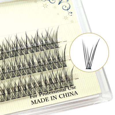 China NATUHANA Mink Lash Extension Bulk Eyelash Extension Tray Individuals Lashes Supplies Fish Natural Soft Tail Volume Eyelashes for sale