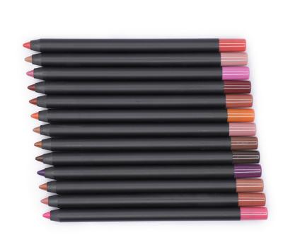 China OEM Vegan Lip Liner Waterproof Lip Pencil Creamy Long Lasting Matte Lip Crayon Private Label for sale