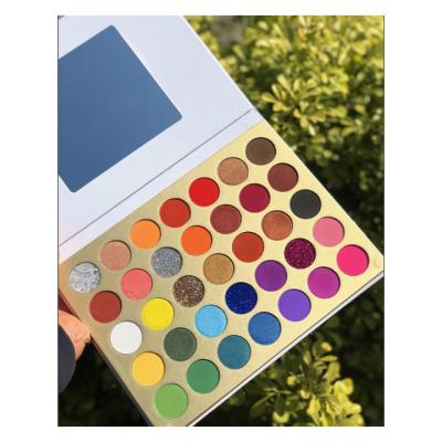 China EYE Makeup Neon Color Matte Low MOQ Eyeshadow Palette Custom 2021 Seller for sale