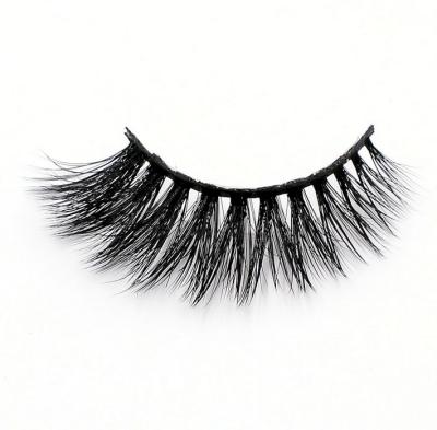 China Fake Tapered Mink Eyelash from Wholesell 3d Synthetic Hair Eyelash Vendor for sale