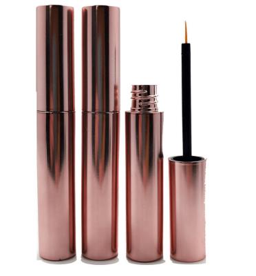 China Empty Tube Rose Gold Eyelash Glue Bottle Lash Wand Tube Rose Gold Eyeliner Private Label 1002 for sale