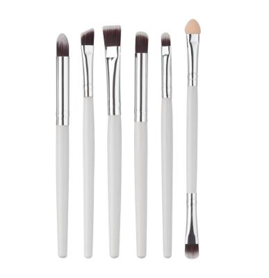 China Angular Blush Must Have 6 Piece Makeup Set Brushes Eyes Uncomplicated Brush Set for sale