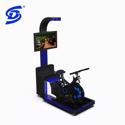 China ALLOY Large Fun VR Equipment Animation Virtual Reality VR Roaming Bicycle Exercise Fitness Equipment for sale