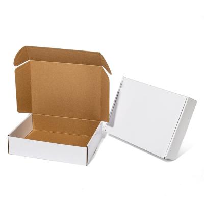 China Recyclable Wholesale Custom Logo Printed Corrugated paper Kraft Cardboard Paper Boxes For Gif Packaging for sale