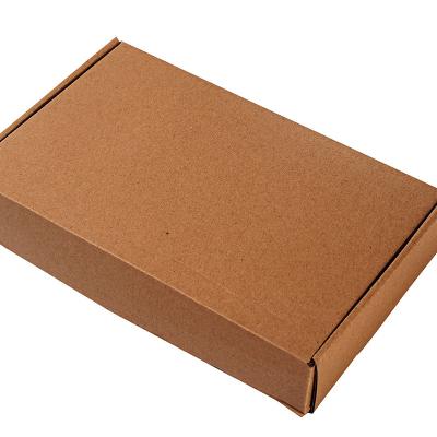 China Recyclable Factory Custom Size Cardboard Paper Kraft Box Corrugated Paper Kraft Box Shipping Mailer Packaging Boxes for sale