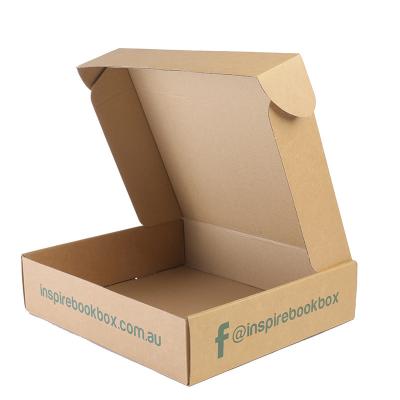 China Recyclable Factory Custom Cardboard Paper Kraft Box Corrugated Paper Kraft Box Shipping Mailer Packaging Boxes for sale