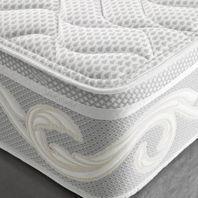 China Hot Selling Hypoallergenic Natural Fiber Foam Pocket Box Spring Bedroom Furniture Queen Home Mattress for sale