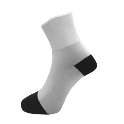 China 902 Wholesale Bamboo Men Women Wide Ankle Socks Antibacterial Mouth Socks for sale