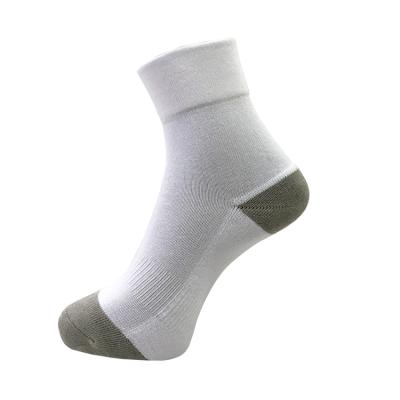 China 937 Antibacterial Wholesale Bamboo Wide Mouth Athletic Socks Women Men Unisex for sale