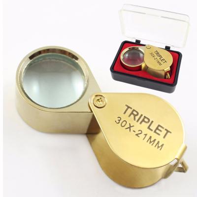 China Diamond Wolf Diamond Loupe Triplet 10x Jeweler's Loupe for sale