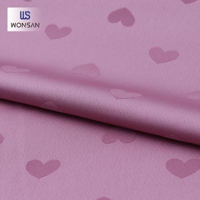 China Breathable Chiffon 100%Polyester Satin Jacquard Fabric Bright Fashion Dress Nightgown Fabric Coldtack for sale