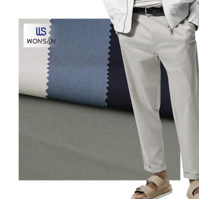 China China Factory Direct Sales Breathable Stretch Plain S.cafe Suit Coat Two Way Casual Pants Cloth Breathable Material for sale