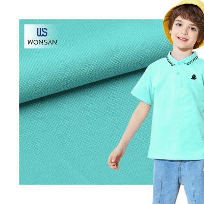 China Products Rayon / Polyester Outdoor Casual Sand Wash Pique Polo Shirt Breathable Warm Breathable Material for sale