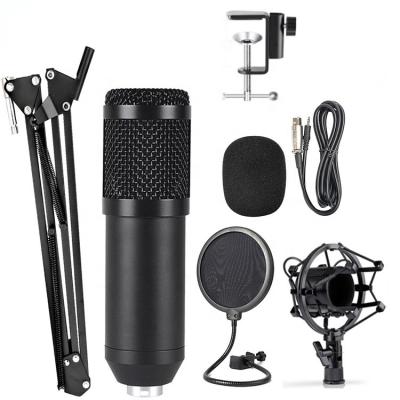 China Professional Handheld Microphone Condenser Microphone BM-800 Sound Recording With Shock Mount BM-800 For Radio Braodcasting Singing Conde for sale