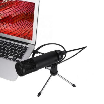 China USB Microphone Hot Selling Professional Condenser Microphone For Game Recording Conference Microphone With Support USB Cable for sale