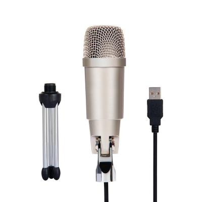 China C-330 Microphone USB Microphone Karaoke Microphone Plastic and Metal Handheld Heart Shaped Condenser Microphone Pointing for sale