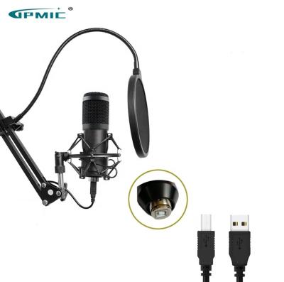 China Professional Handheld Microphone BM-800 Hot Selling Condenser Microphone with Stand Usb Cable, NB-35 Stand, Shock Mount for sale