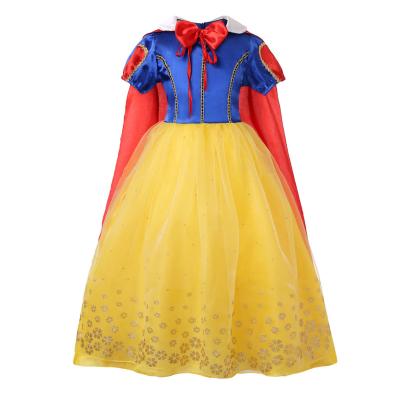 China European and American children's dress Halloween pettiskirt girls dress washable dress Amazon princess Christmas red dress for sale