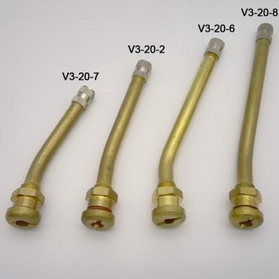 China Truck Tire Valve Air Charge Brass Nozzle V3-20-1 V3-20-2 V3-20-3 V3-20-4 V3-20-5 V3-20-6 V3-20-7 for sale