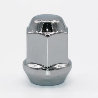 China Ningbo factory 30.5mm steel size, M12*1.25 M12*1.5 thread, carbon steel wheel lug nut for sale