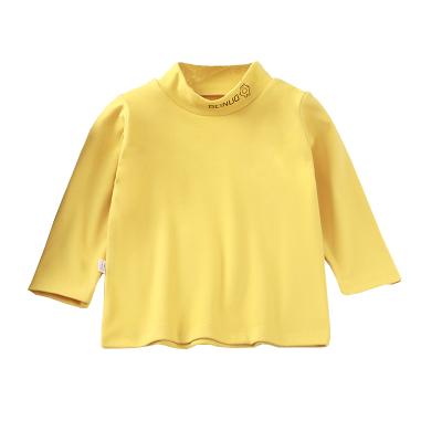 China Custom High Quality Running Long Sleeve Kids Plain White T-Shirt Anti-Shrink for sale