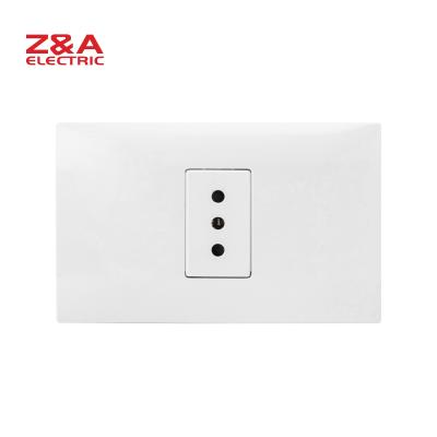 China PC + AH2127 Copper American Standard Wall Socket Italy Europe Socket Light Home for sale