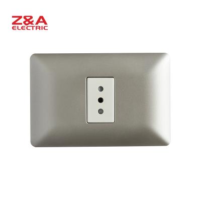 China PC + AM2127.MCS Copper American Standard Wall Outlet Italy Europe Plug Light Home for sale