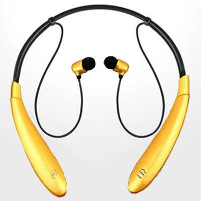 China Wireless Neckband Bluetooth Headphones with microphone for computer / Iphone / mobiie phone for sale