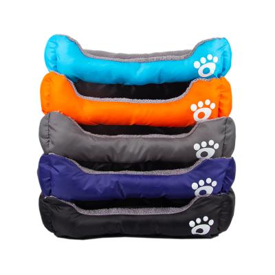 China Jhome Breathable Pets Dog Bed Rectangle Pet Bed All Weather Comfortable Dual Use Breathable Nest Soft Waterproof Double Sided for sale