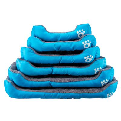 China Jhome Breathable Pampers RTS All Weather Pet Bed Rectangle Comfortable Double Sided Breathable Puppy Double Sleeping Ultra Soft for sale