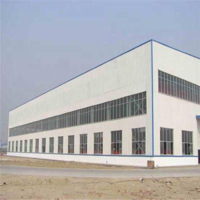 China Modern Low Cost Prefab Warehouse Easy Assemble Prefab House Steel Structure Warehouse In China for sale