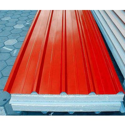 China Modern Factory Supply Cheapest Easy Installation Insulated Lightweight EPS Sandwich Panel Price For Roof And Wall for sale