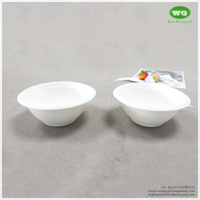 China 8oz(220ml) Biodegradable Soup Bowl With Waterproof Agent-Factory Wholesale Compostable Bagasse Bowl with time delivery for sale