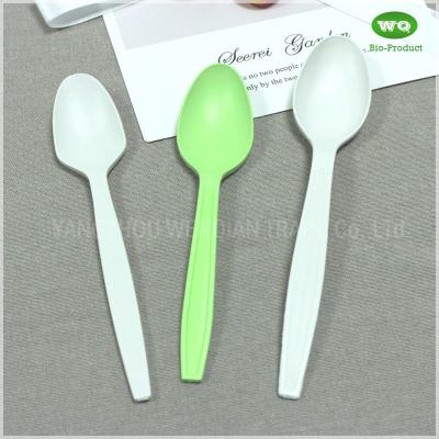 China Disposable Bioplastic Spoon Made From Corn Starch-Biodegradable Products Perfect For Your Earth-Friendly Home,Parties for sale