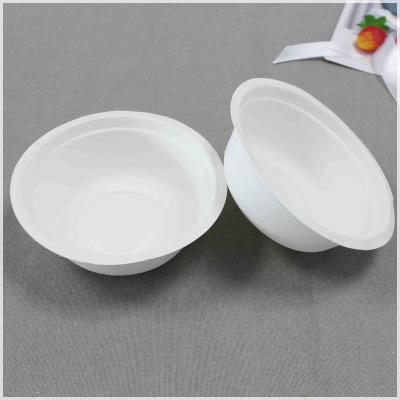 China Compostable Sugarcane Pulp14oz Soup Bowl Biodegradable, Eco-Friendly Disposable Bowl Made Of Sugar Cane Fibers in Bulk for sale