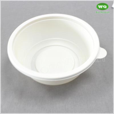 China Eco-Friendly Material Corn Starch Bowls With Lids,Nature Colour Disposable Soup Bowls-Fast Food Package  Soup Bowls for sale