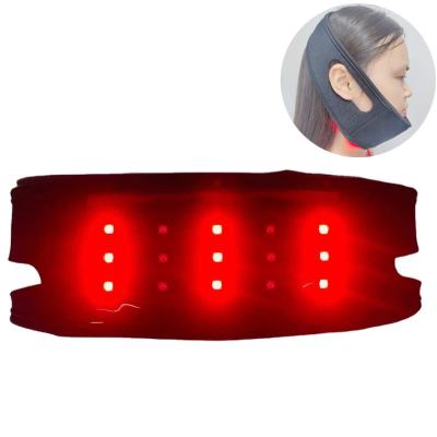 China Wrinkle Remover Led Near Infrared Laser Lipo Chin Belt For Double Chin Laser Lipo Chin Neck Slimming Therapy Red Light Strap for sale