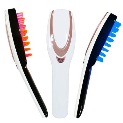 China OEM&ODM rmp hair care 6000 vibration frequency comb led hair growth comb luxury massage sweeps rf laser scalp massage comb for hair regrowth for sale