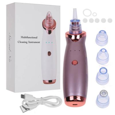 China Electric Facial Pore Vacuum Blackhead Remover Acne Treatment Dropshipping Products Pore Cleaning Instrument for sale