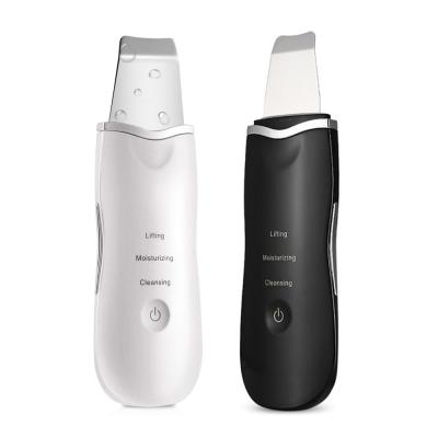 China DEEP CLEANSING Drop Shipping Portable Ultrasonic Facial Skin Care Skin Scrubber for sale